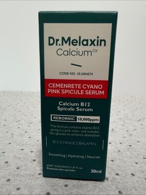 Dr. Melaxin Calcium B12 Pink Spicule Serum new sealed